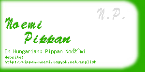 noemi pippan business card